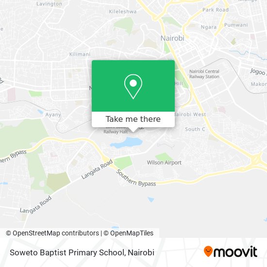 Soweto Baptist Primary School map