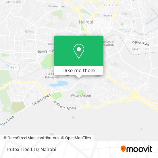 Trutex Ties LTD map