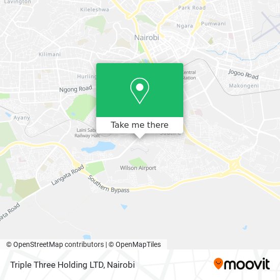 Triple Three Holding LTD map