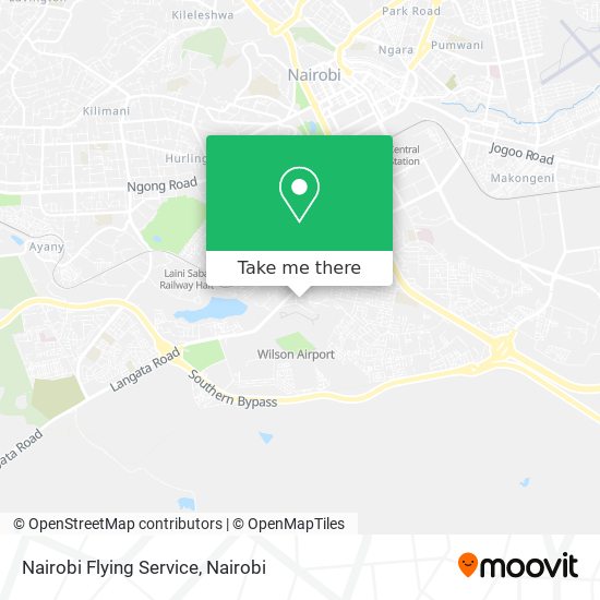 Nairobi Flying Service map