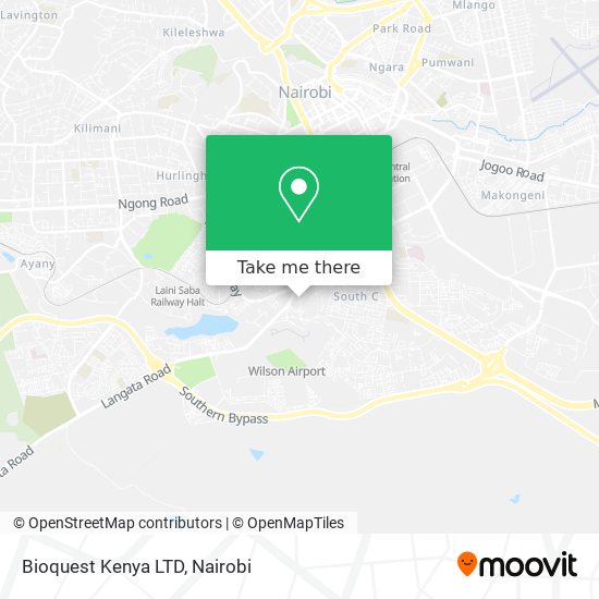Bioquest Kenya LTD map