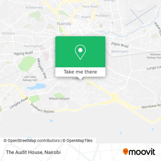 The Audit House map