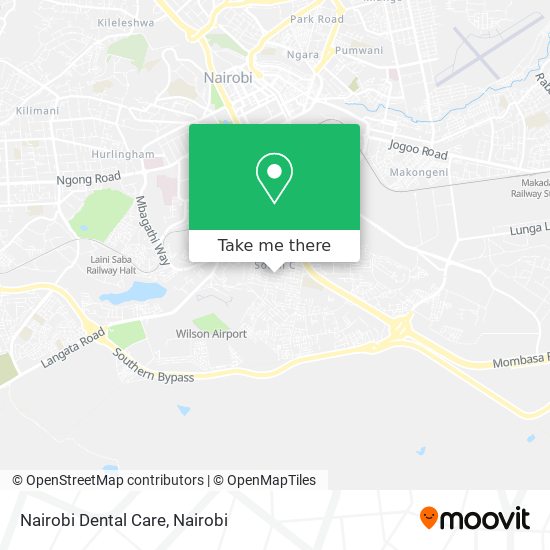 Nairobi Dental Care map