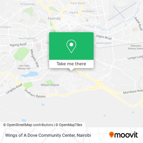 Wings of A Dove Community Center map
