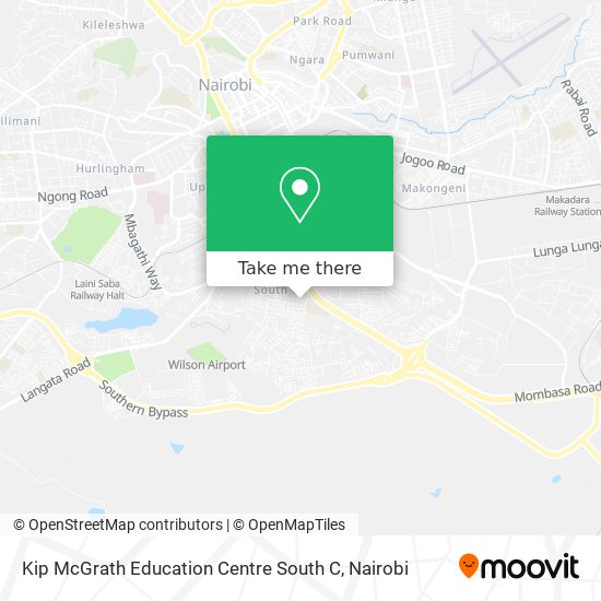 Kip McGrath Education Centre South C map