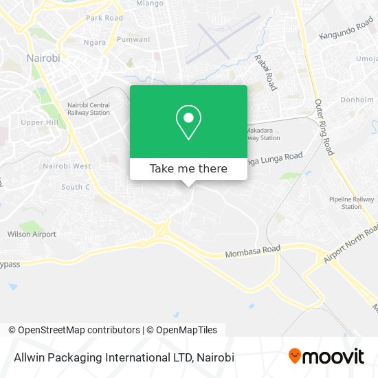 Allwin Packaging International LTD map