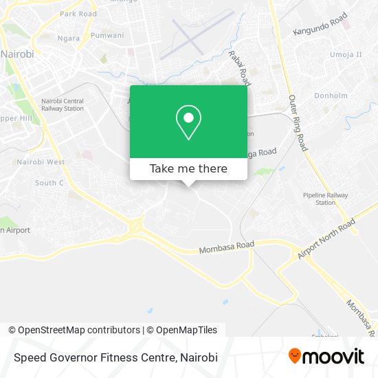 Speed Governor Fitness Centre map
