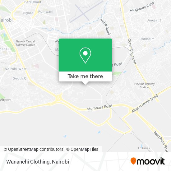 Wananchi Clothing map