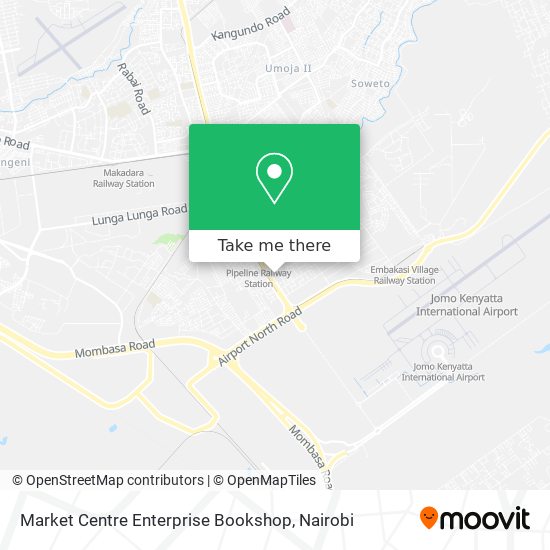 Market Centre Enterprise Bookshop map