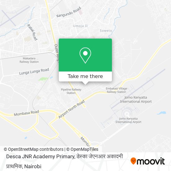 Desca JNR Academy Primary, डेस्का जेएनआर अकादमी प्राथमिक map