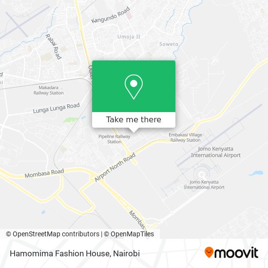 Hamomima Fashion House map