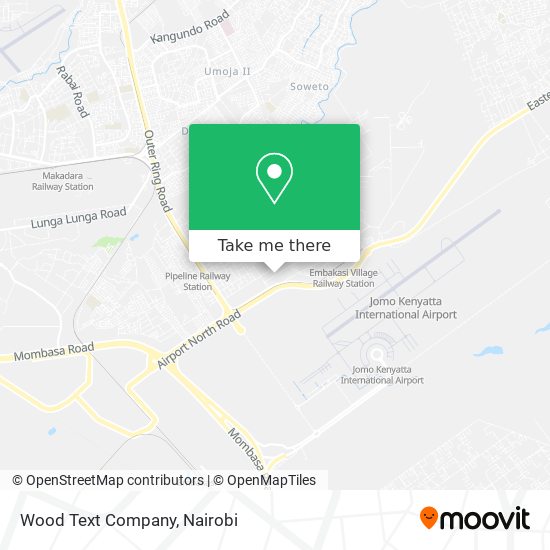 Wood Text Company map
