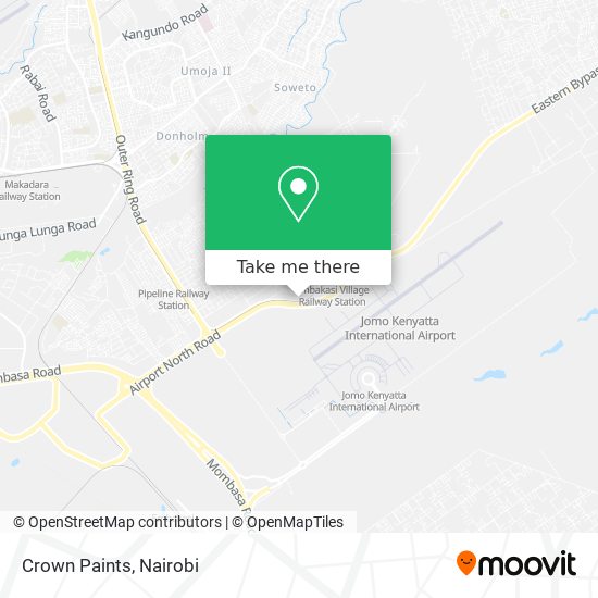 Crown Paints map