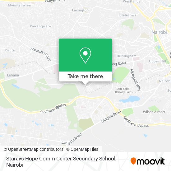 Starays Hope Comm Center Secondary School map