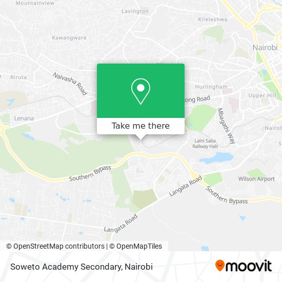 Soweto Academy Secondary map