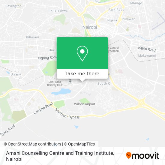 Amani Counselling Centre and Training Institute map