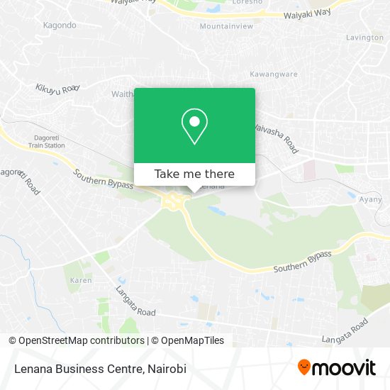 Lenana Business Centre map