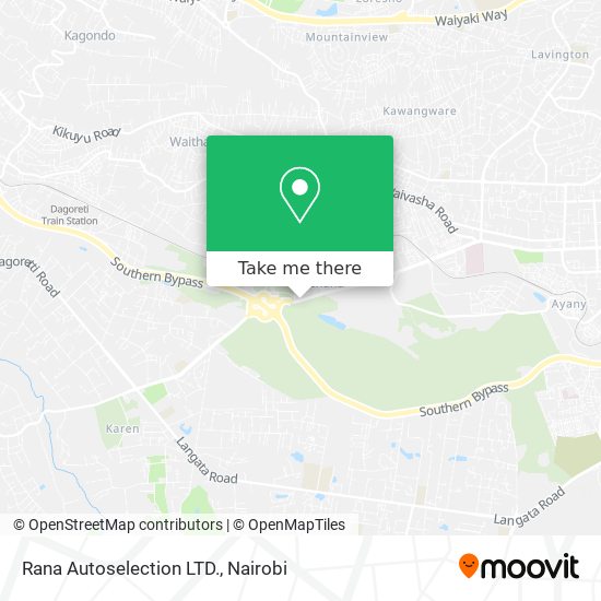 Rana Autoselection LTD. map