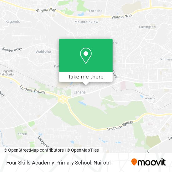 Four Skills Academy Primary School map