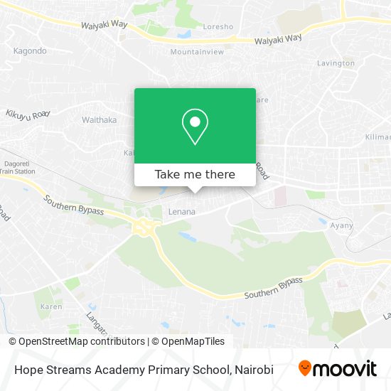 Hope Streams Academy Primary School map