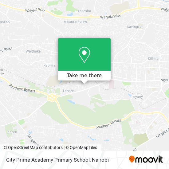 City Prime Academy Primary School map