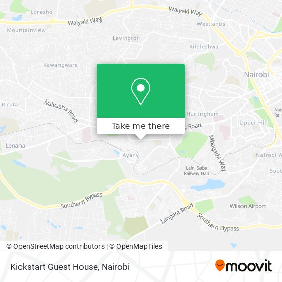 Kickstart Guest House map