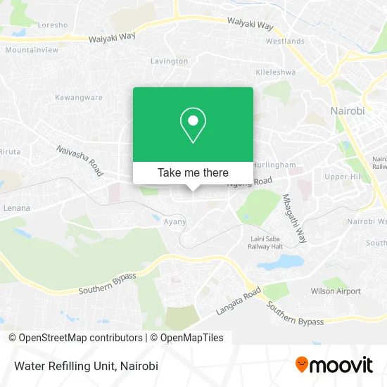 Water Refilling Unit map