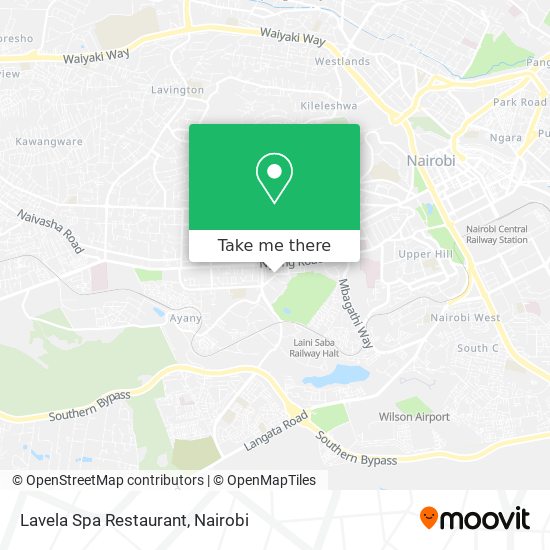 Lavela Spa Restaurant map