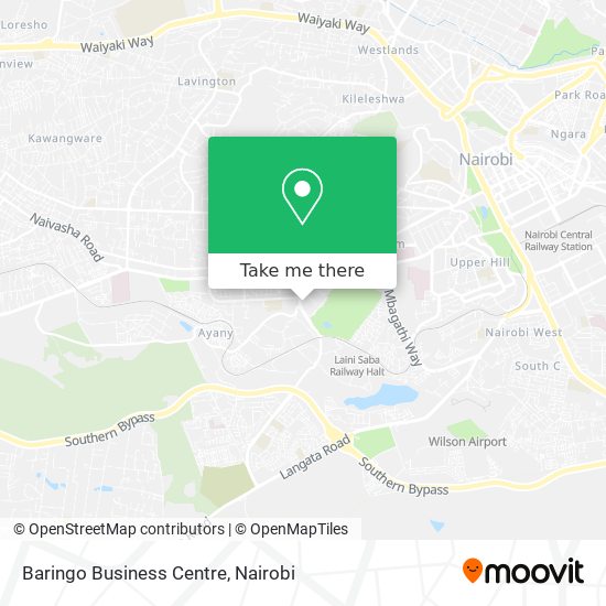 Baringo Business Centre map