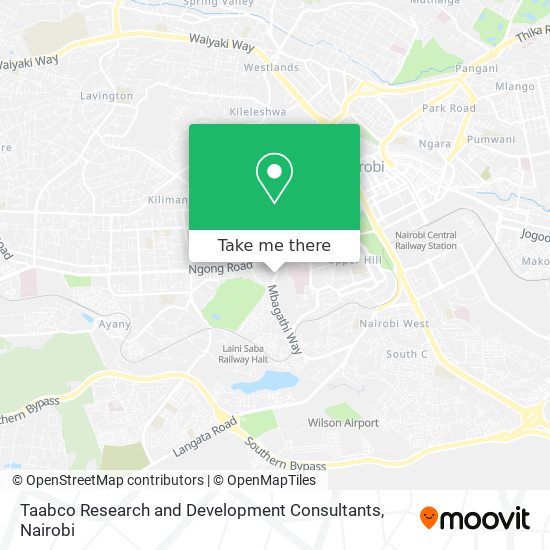 Taabco Research and Development Consultants map