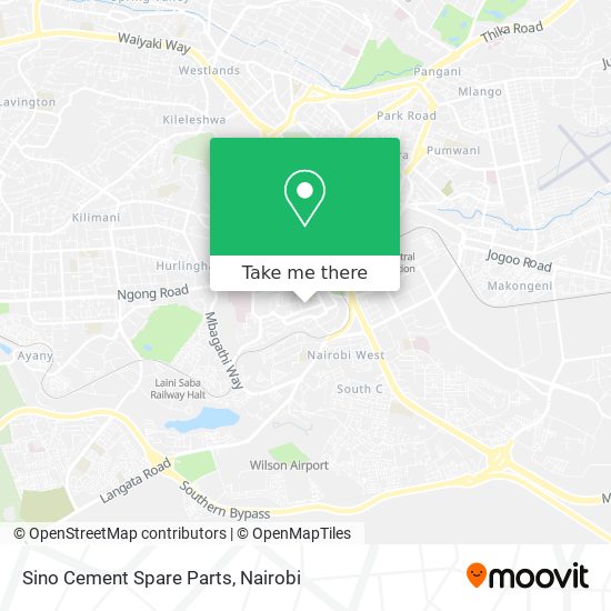 Sino Cement Spare Parts map
