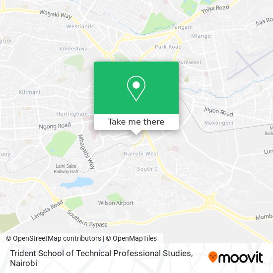 Trident School of Technical Professional Studies map