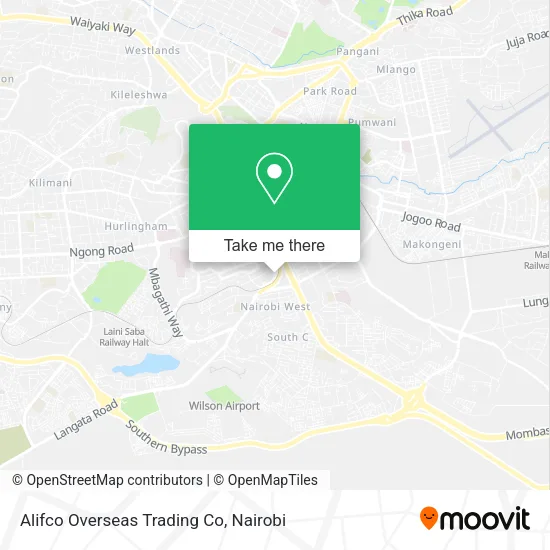 Alifco Overseas Trading Co map