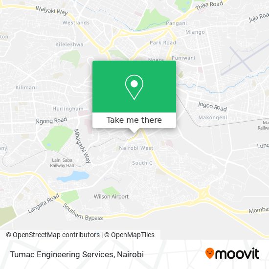 Tumac Engineering Services map