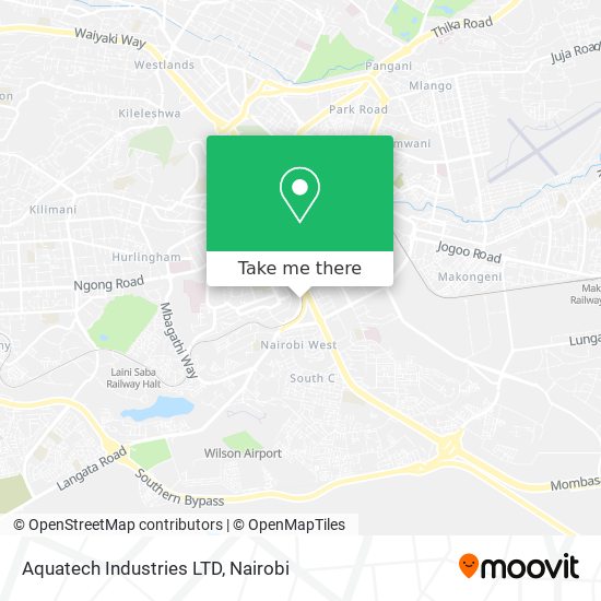 Aquatech Industries LTD map
