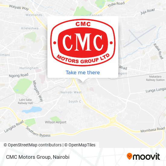 CMC Motors Group map