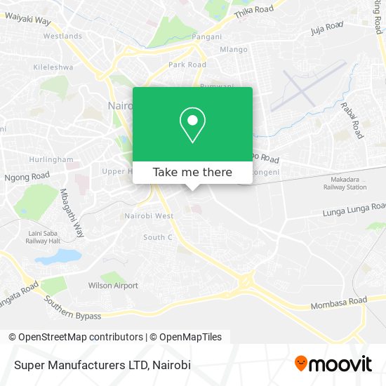 Super Manufacturers LTD map