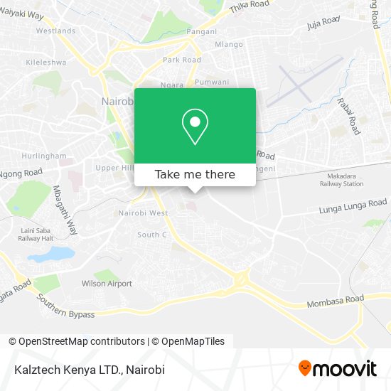 Kalztech Kenya LTD. map