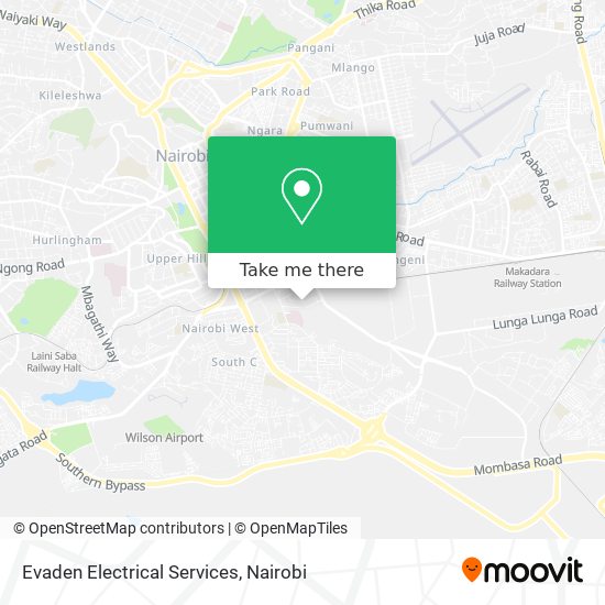 Evaden Electrical Services map