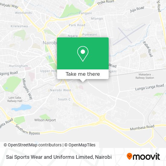 Sai Sports Wear and Uniforms Limited map