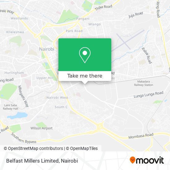 Belfast Millers Limited map