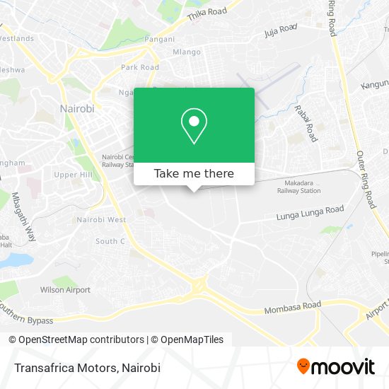 Transafrica Motors map