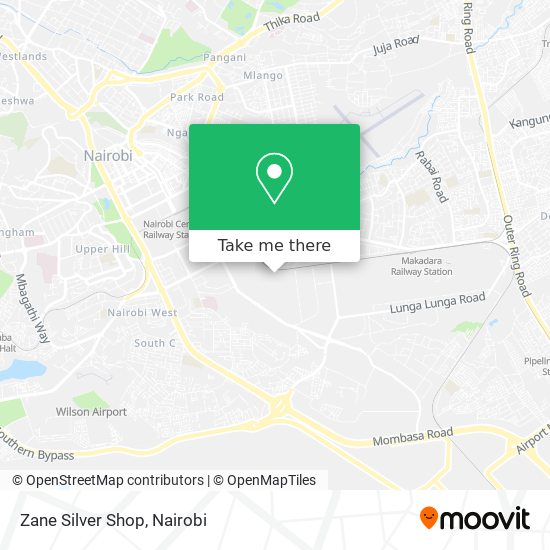 Zane Silver Shop map