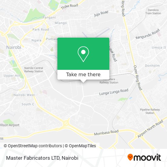 Master Fabricators LTD map