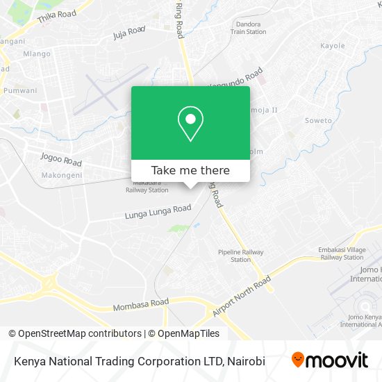 Kenya National Trading Corporation LTD map