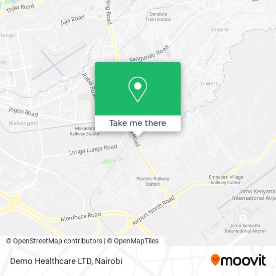 Demo Healthcare LTD map