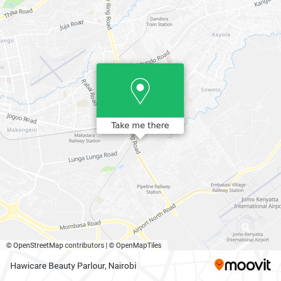 Hawicare Beauty Parlour map