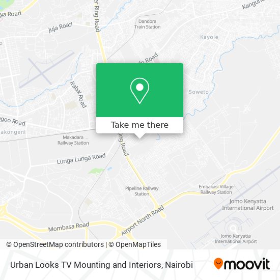 Urban Looks TV Mounting and Interiors map