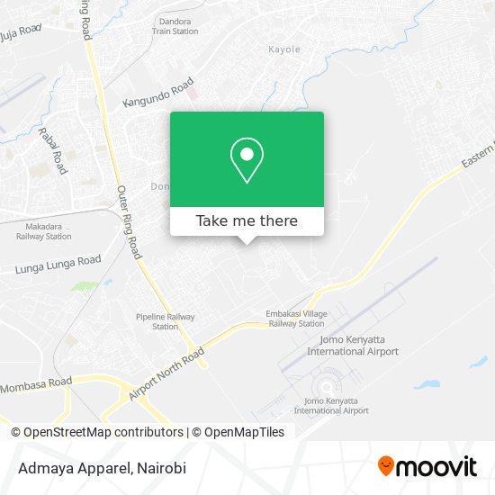 Admaya Apparel map