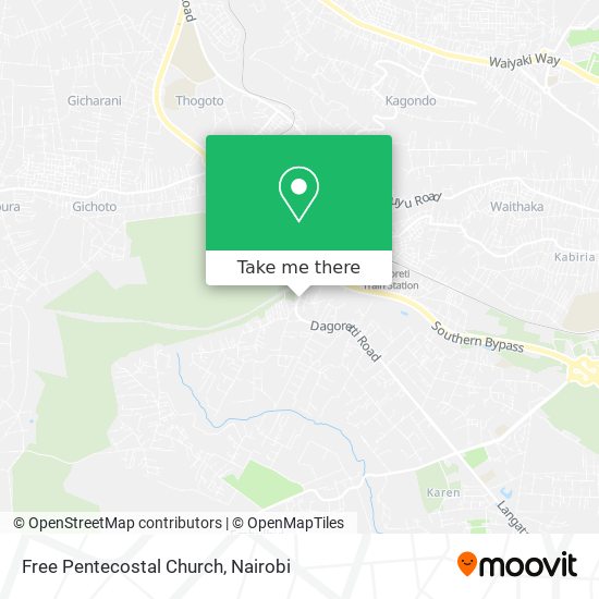 Free Pentecostal Church map